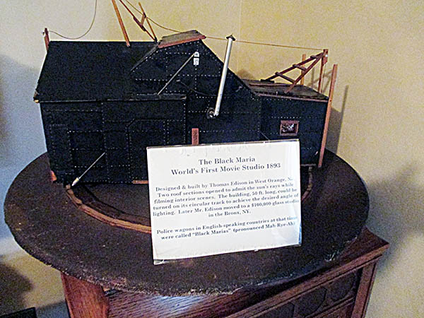 Birthplace Museum of Thomas Alva Edison Model of Edison's "Black Maria" Studio Birthplace Museum of Thomas Alva Edison Model of Edison's "Black Maria" Studio
