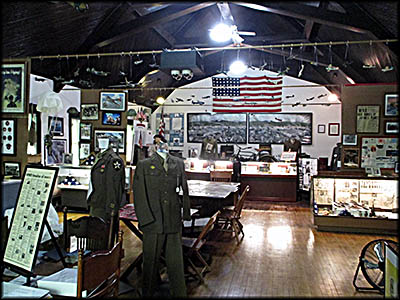 D-Day Ohio WWII Museum The main floor is where you will find all the military artifacts.