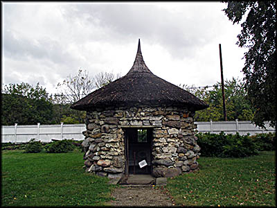 Old Economy Village Grotto in Garden