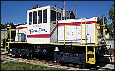 Mad River & NKP Railroad Museum The author remembers seeing this locomotive cross Route 20 in Bellevue. In 1976 it was painted with red, white and blue to celebrate the Bicentennial