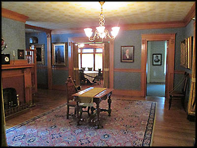 President James A. Garfield House Inside the President James A. Garfield House