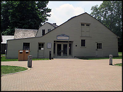 vPresident James A. Garfield House The Visitors’ Center was once a carriage house.