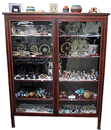 Indian Museum of Lake County Cabinet