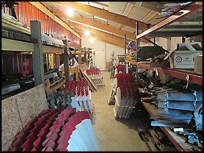 Mid-American Windmill Museum Repair building