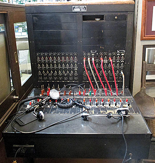Montrose Historical & Telephone Pioneer Museum Switchboard