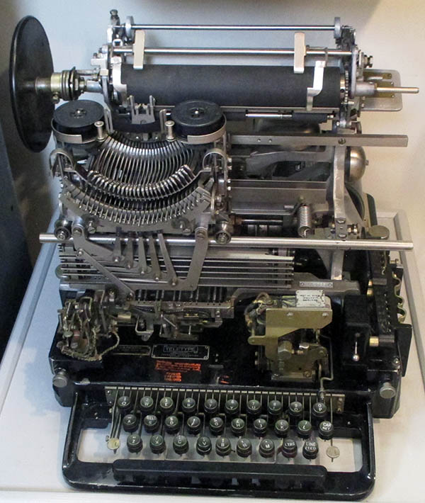Montrose Historical & Telephone Pioneer Museum Teletype Machine