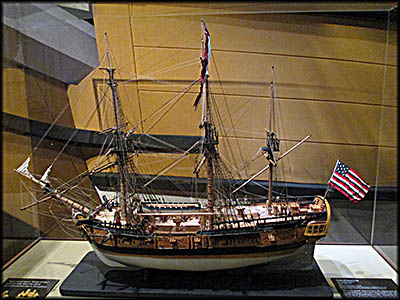 Museum of the American Revolution Model of the American Privateer Royal Louis