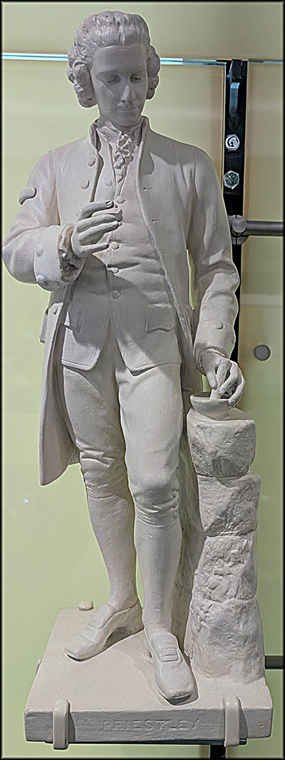 Science History Museum Joseph Priestly discovered eight gases including oxygen. Another of his many achievements was inventing the timeline.