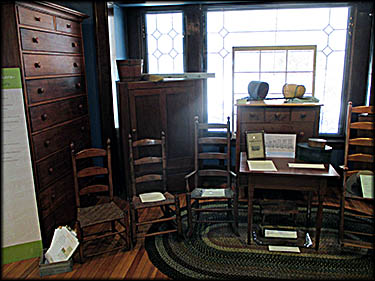 Inside the Shaker Historical Museum