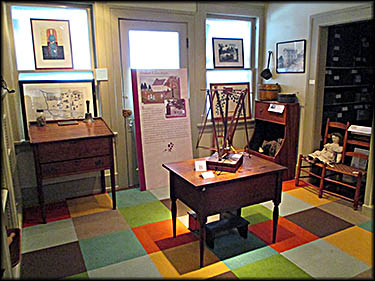 Inside the Shaker Historical Museum