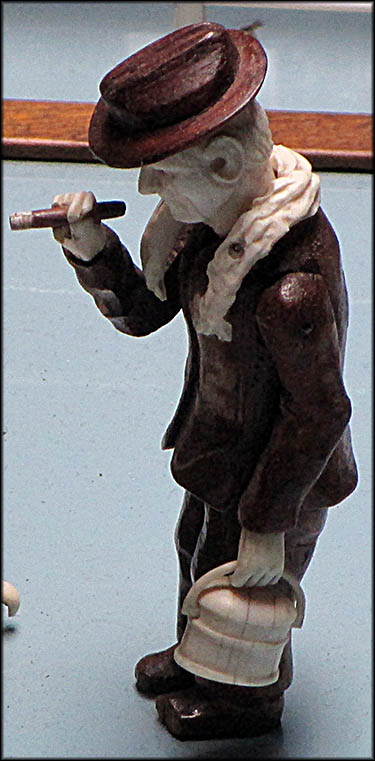 Warther Museum Figure from the Steel Mill Diorama