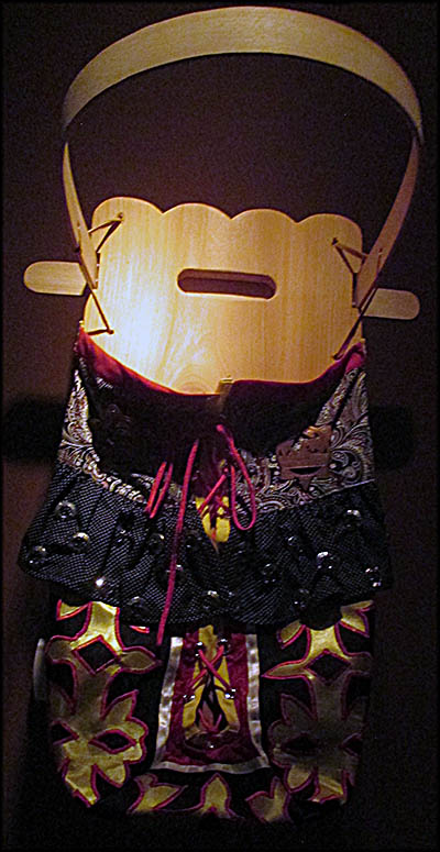 Ziibiwing Center Cradleboard Used to Carry a Baby