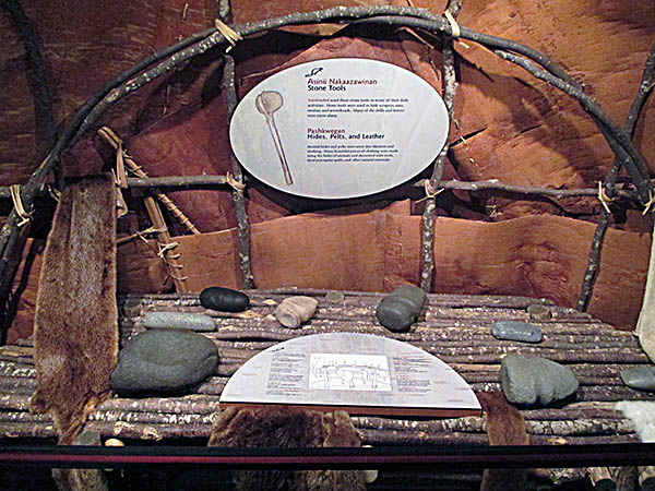 Ziibiwing Center Stone Tools and Pelts